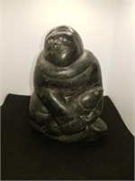 6-in soapstone sculpture by Lucassie - am A-07888