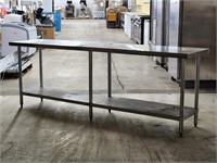 Stainless Work Table w/ Lower Shelf