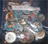 1987 Topps Baseball Coins- 48
