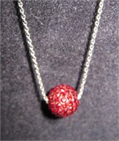 Touchstone Swarovksi Ruby Crystal Jan. Birthstone