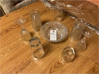 Mixed Glasses and bowl