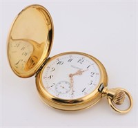 18K Gold Patek Philippe 1880s Pocket Watch KCMO