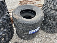 4 Unused 225/75R15 Tires