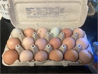 18pk fresh chicken eggs