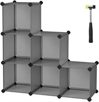 Cube Storage Organizer, 6-Cube,
