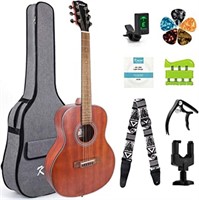 Beginner Acoustic Guitar 6 Metal Strings-38inch