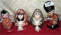 SW - LOT OF 4 COLLECTOR DOLLS