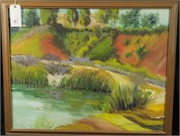 Pond Painting oil on Canvas '94