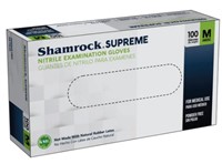 Shamrock Supreme Powder-Free Exam Gloves - Large