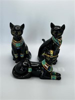Egyptian treasures 3 cats