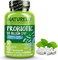 Naturelo Probiotic 50 Billion CFU 30 Capsules BB