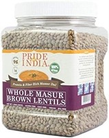 Pride of India Whole Brown Crimson Lentils 3.30