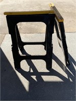 Pair of Plastic Sawhorses