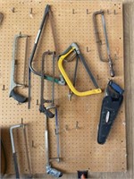 Handsaws, Angles, Clamps