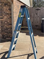 6’ Fiberglass Ladder, 5’ Wooden Ladder
