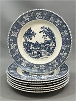 *7, 10" Dinner Plates-Stratwood by Shakesphere US