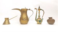 Middle Eastern Ewers & Brass Related