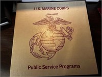 US Marine Corps public service programs vinyl