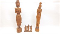 (3) Wooden Carvings
