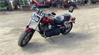 2009 Harley Davidson Fat Bob. 8818 miles