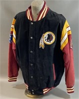 NFL Washington Redskins Suede Jacket Size XL
