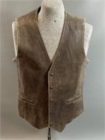 *Vintage Wilsons Oiled Leather Medium Vest