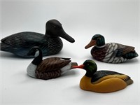 Wooden ducks vintage