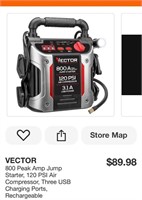 Vector 800 amp jump starter