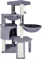 WANG XIN Three Layer Cat Tree with Cat Condo and