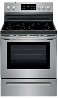 Frigidaire 30” electric stove (stainless steel)