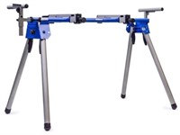 Adjustable metal miter saw stand