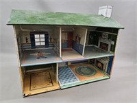 MARX Toys US- 5 Room Tin Doll House