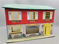 Vtg. Wolverine Town & County Tin Doll House