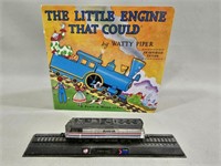Amtrak Train Car Display/ Kids Train Story Book