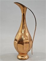8" Copper Pitcher/ Vase-Vintage Turkish