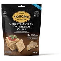 Sonoma Creamery Parmesan Crisps Cheese Snacks 64g