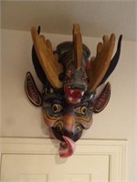 Large Wooden Mask