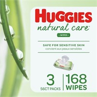 Huggies Aloe & Vitamin E Wips Unscented 3