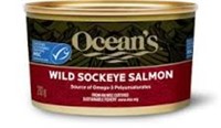 Ocean's Wild Sockeye Salmon 213g BBMA 2026