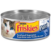 Lot of 2 Purina Friskies Pate Cat Food, Seafood