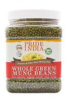 Pride of India - Indian Whole Green Mung Gram -