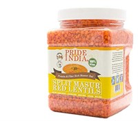 Pride of India - Indian Split Masur Red Lentils -