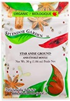 Splendor Garden Organic Star Anise Ground 30g