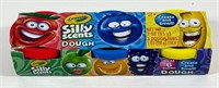 Lot of 3 Crayola Silly Scents Dough Blueberry,