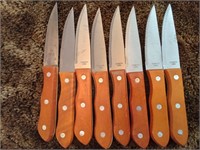 8 Large Steak Knives, Very Nice