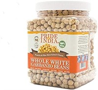 Pride Of India - Whole White Garbanzo Beans - 1.5