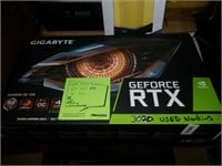 Gigabyte RTX 3020 graphics card tested working