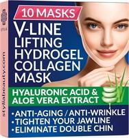 10 Piece V Line Shaping Face Masks - Lifting