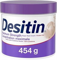 Desitin Diaper Rash Cream for Baby, Zinc Oxide