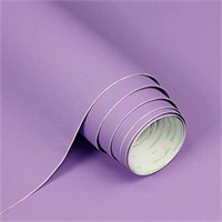 Homease Solid Purple Wallpaper 24 inch, Thick